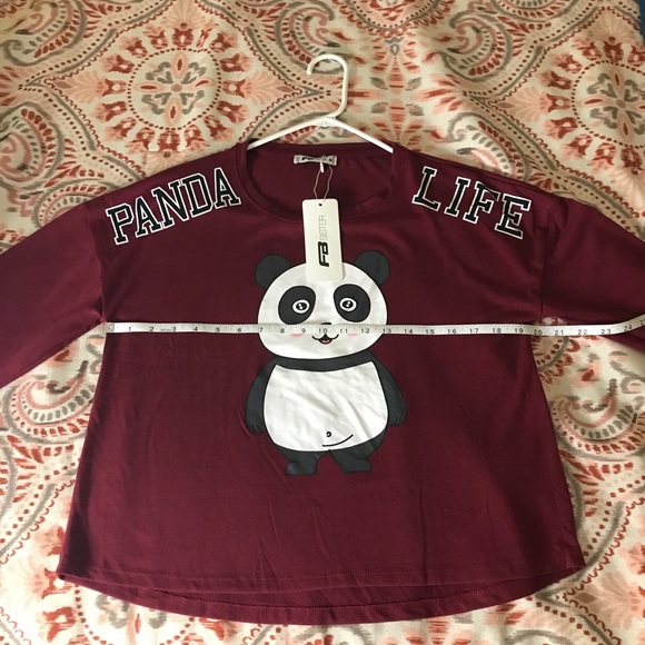 FB Sister Soft Panda Life Logo Top - Size M - Picture 8 of 11
